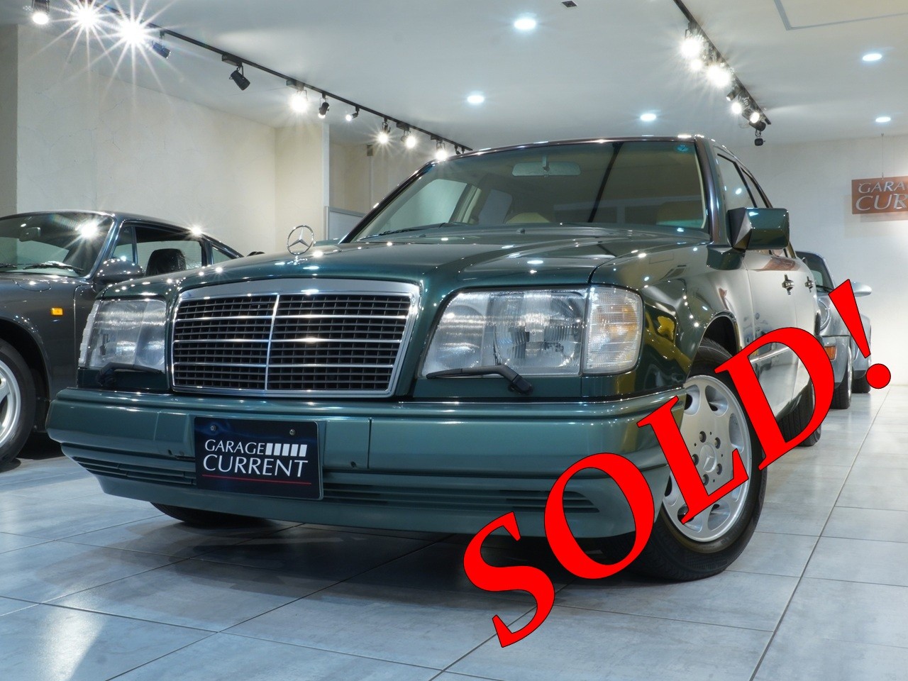 マラカイトグリーンのW124wo ご契約いただきました！